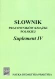 Opakowanie Słownik pracowników książki polskiej Suplement IV + CD