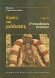 Okładka książki Studia nad pańćaratrą część 2 W poszukiwaniu tożsamości