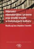 Wartości niematerialne i prawne oraz środki trwałe w instytu. Autor: Magdziarz Grzegorz. Dadada.pl Okładka książki Wartości niematerialne i prawne oraz środki trwałe w instytu