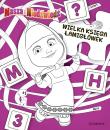 Wielka Księga Łamigłówek. Masza i Niedźwiedź. Autor: Adrianna Zabrzewska. Dadada.pl Okładka książki Wielka Księga Łamigłówek. Masza i Niedźwiedź