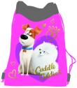 Opakowanie Worek na obuwie Secret life of pets różowy