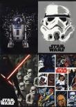 Opakowanie Zeszyt A5 Star Wars w kratkę 32 kartki 10 sztuk mix