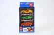 Opakowanie Auto osobowe metalowe 9cm 3szt