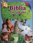 Okładka książki Biblia z obrazkami- różowa