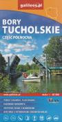 Bory Tucholskie część Północna 1:50 000. Autor: Opracowanie zbiorowe. Dadada.pl Okładka książki Bory Tucholskie część Północna 1:50 000