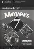 Opakowanie Cambridge Young Learners English Tests 7 Movers Answer Booklet