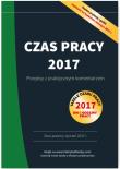 Okładka książki Czas pracy 2017 Przepisy z praktycznym komentarzem