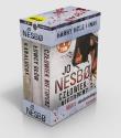 Człowiek nietoperz / Karaluchy / Łowcy głów. Autor: JO NESBØ. Dadada.pl Okładka książki Człowiek nietoperz / Karaluchy / Łowcy głów