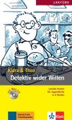 Detektiv wider Willen Klara & Theo + CD. Autor: Klara&Theo. Dadada.pl Okładka książki Detektiv wider Willen Klara & Theo + CD