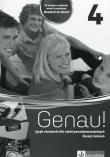 Genau 4 Zeszyt ćwiczeń + CD. Autor: Machowiak Danuta E., Tkadleckova Carla. Dadada.pl Okładka książki Genau 4 Zeszyt ćwiczeń + CD