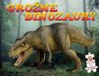 Groźne dinozaury Puzzle. Autor: Opracowanie zbiorowe. Dadada.pl Okładka książki Groźne dinozaury Puzzle