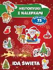Historyjki z nalepkami. Idą święta. Autor: Małgorzata Peteja. Dadada.pl Okładka książki Historyjki z nalepkami. Idą święta