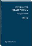 Okładka książki Informator Prawnicz 2017 Tradycja od lat granatowy