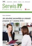 Opakowanie Jak zatrudniać pracowników po zmianach przepisów od 1 września 2016 r.