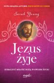 Jezus żyje. Autor: Sarah Young. Dadada.pl Okładka książki Jezus żyje