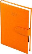 Okładka książki Kalendarz A5 dzienny na magnes Pomarańczowy