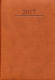 Okładka książki Kalendarz książkowy A5/336k. Agenda brązowy
