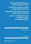 Okładka książki Kodeks postępowania administracyjnego Prawo o ustroju sądów administracyjnych
