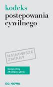 Kodeks postępowania cywilnego. Autor: Agnieszka Kaszok (oprac.). Dadada.pl Okładka książki Kodeks postępowania cywilnego