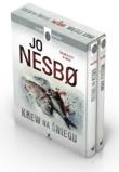 Krew na śniegu / Więcej krwi. Autor: JO NESBØ. Dadada.pl Okładka książki Krew na śniegu / Więcej krwi