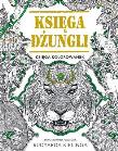 Okładka książki Księga dżungli. Księga kolorowanek