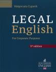 Legal English. Autor: Cyganik Małgorzata. Dadada.pl Okładka książki Legal English