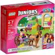 Okładka książki Lego Juniors Friends Przyczepa konna Stephanie
