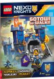Lego Nexo Knights Gotowi do walki!. Autor: Opracowanie zbiorowe. Dadada.pl Okładka książki Lego Nexo Knights Gotowi do walki!