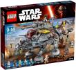 Lego Star Wars AT-TE kapitana Rexa. Autor: Star Wars. Dadada.pl Okładka książki Lego Star Wars AT-TE kapitana Rexa
