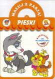 Maluj z Pasją - Pieski. Autor: Il. Mariola Budek. Dadada.pl Okładka książki Maluj z Pasją - Pieski