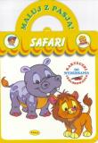 Maluj z Pasją - Safari. Autor: Il. Mariola Budek. Dadada.pl Okładka książki Maluj z Pasją - Safari