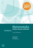 Matematyka LO Próbne arkusze mat. z.2 ZP w.2016. Autor: Tomasz Szwed, Ilona Hajduk, Piotr Pawlikowski. Dadada.pl Okładka książki Matematyka LO Próbne arkusze mat. z.2 ZP w.2016