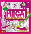 Okładka książki Megakolorowanka Wróżki