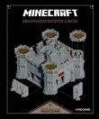 Minecraft Konstrukcje przestrzenne Średniowieczny gród. Autor: AB Mojang. Dadada.pl Okładka książki Minecraft Konstrukcje przestrzenne Średniowieczny gród