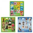 Opakowanie Naklejki Sticker BOO kwadrat Animal Planet 25szt