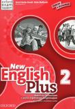 Okładka książki New English Plus 2 Materiały ćwiczeniowe &Online Practice PK