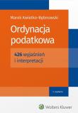 Ordynacja podatkowa. Autor: Kwietko-Bębnowski Marek. Dadada.pl Okładka książki Ordynacja podatkowa