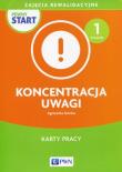 Pewny start Koncentracja uwagi Poziom 1 Karty pracy. Autor: Górska Agnieszka. Dadada.pl Okładka książki Pewny start Koncentracja uwagi Poziom 1 Karty pracy