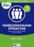Pewny start Zajęcia rewalidacyjne Funkcjonowanie społeczne Karty pracy Poziom 1. Autor: Konieczna Iwona L., Katarzyna Smolińska. Dadada.pl Okładka książki Pewny start Zajęcia rewalidacyjne Funkcjonowanie społeczne Karty pracy Poziom 1
