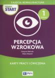 Pewny start.Zajęcia rewalidacyjne Percepcja wzrokowa Karty pracy i ćwiczenia. Autor: Szyburska-Walczak Grażyna, Diana Aksamit. Dadada.pl Okładka książki Pewny start.Zajęcia rewalidacyjne Percepcja wzrokowa Karty pracy i ćwiczenia