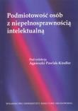 Podmiotowość osób z niepełnosprawnością.... Autor: Agnieszka Pawlak-Kindler. Dadada.pl Okładka książki Podmiotowość osób z niepełnosprawnością...