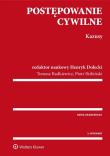 Postępowanie cywilne Kazusy. Autor: Radkiewicz Tomasz, Skibiński Piotr, Dolecki Henryk. Dadada.pl Okładka książki Postępowanie cywilne Kazusy