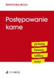Postępowanie karne. Autor: Jagiełłowicz Łukasz, Wiśniewski Łukasz. Dadada.pl Okładka książki Postępowanie karne