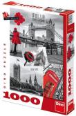 Opakowanie Puzzle 1000 Londyn kolaż DINO