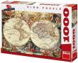 Opakowanie Puzzle 1000 Mapa Historyczna DINO