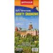 Sudety Środkowe 1:40 000. Autor: Opracowanie zbiorowe. Dadada.pl Okładka książki Sudety Środkowe 1:40 000