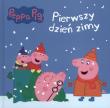 Okładka książki Świnka Peppa. Pierwszy dzień zimy