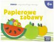 Sześciolatki. Papierowe zabawy NE. Autor: Dziamska Dorota. Dadada.pl Okładka książki Sześciolatki. Papierowe zabawy NE