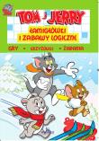 Okładka książki Tom i Jerry Łamigłówki i zabawy.