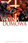 Wojna domowa. Autor: Mark Millar, Steve McNiven. Dadada.pl Okładka książki Wojna domowa